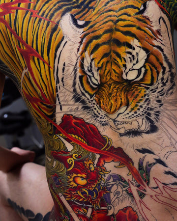 7 Tradiditonal Japanese Back Tattoo Ideas