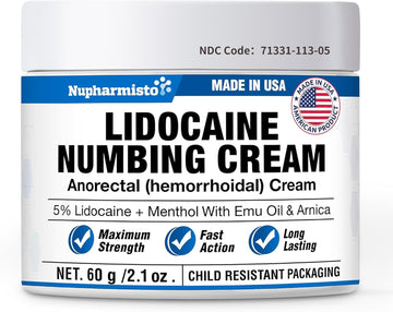 5% Lidocaine Numbing Cream
