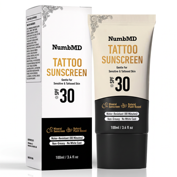NumbMD Tattoo Sunscreen Lotion Spf 30