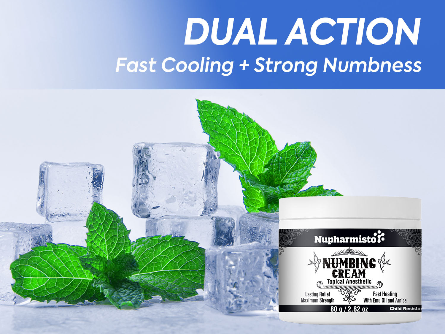 Nupharmisto - FDA Approved Tattoo Care | Numbing Cream & Aftercare