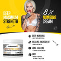 Deep Numbing Cream for Piercing, Injections & Tattoos - Nupharmisto