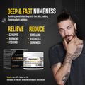 Deep Numbing Cream for Piercing, Injections & Tattoos - Nupharmisto